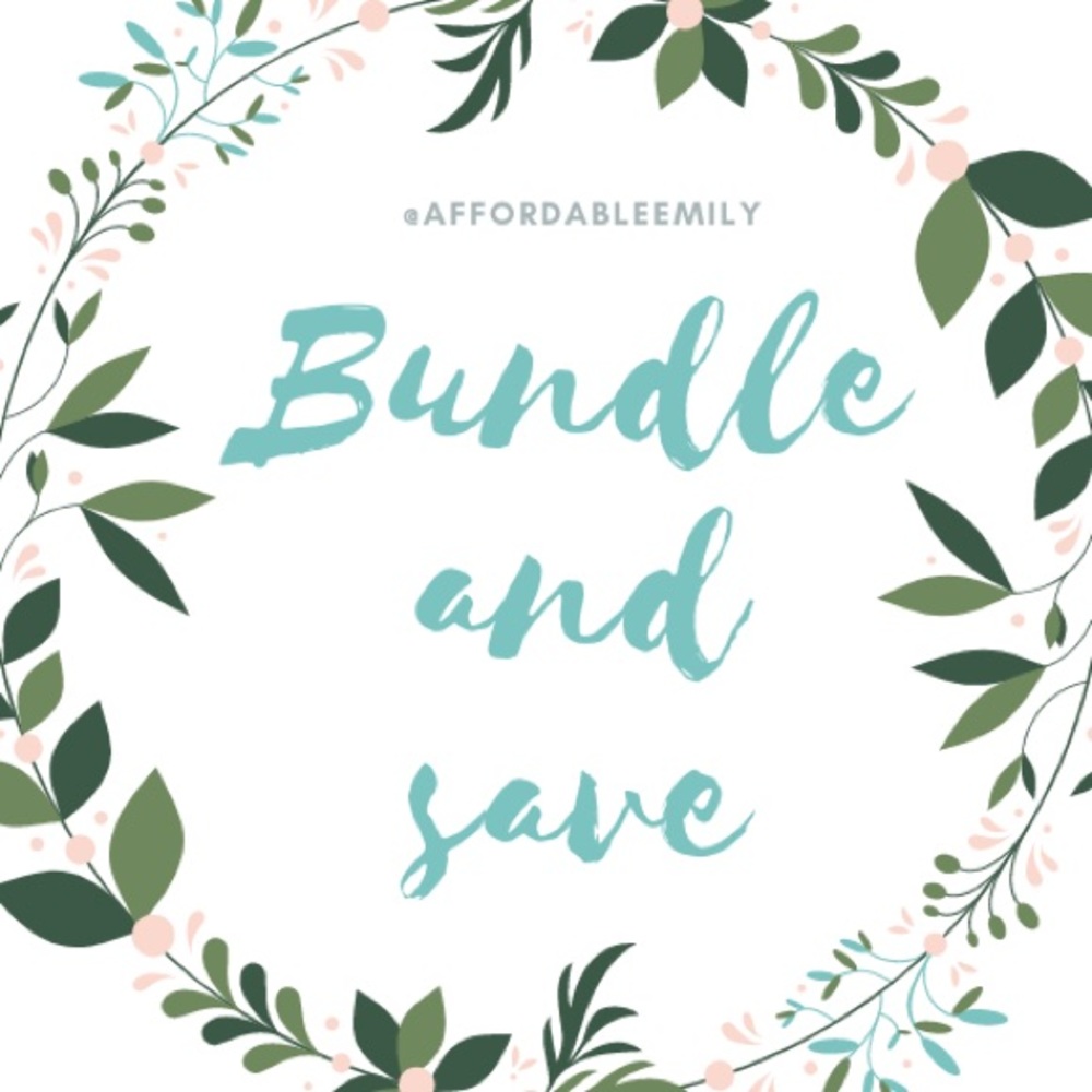 Most items $12 or less! Also BUNDLE and save!